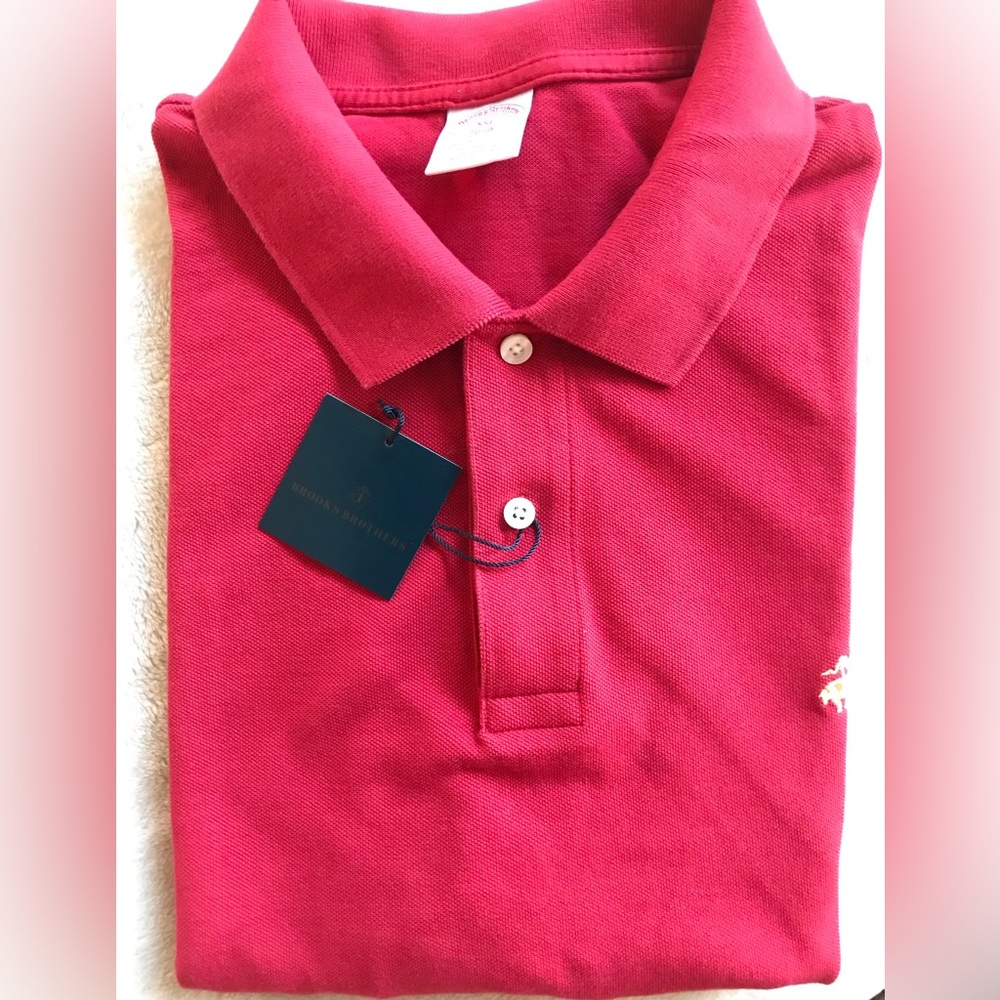 Brooks Brothers Classic British Red Polo Shirt